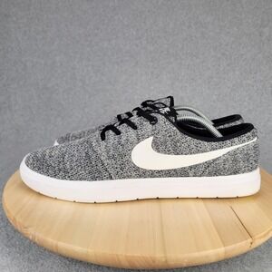Nike SB Portmore Ultralight Men Size 12 Grey Black Knit Skate Shoes 880271-012